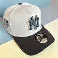 Casquette New York blanc noir