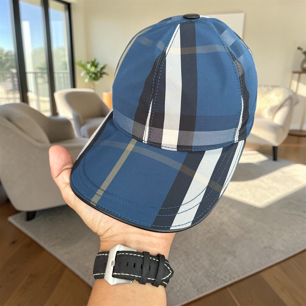 Casquette Burberry bleu