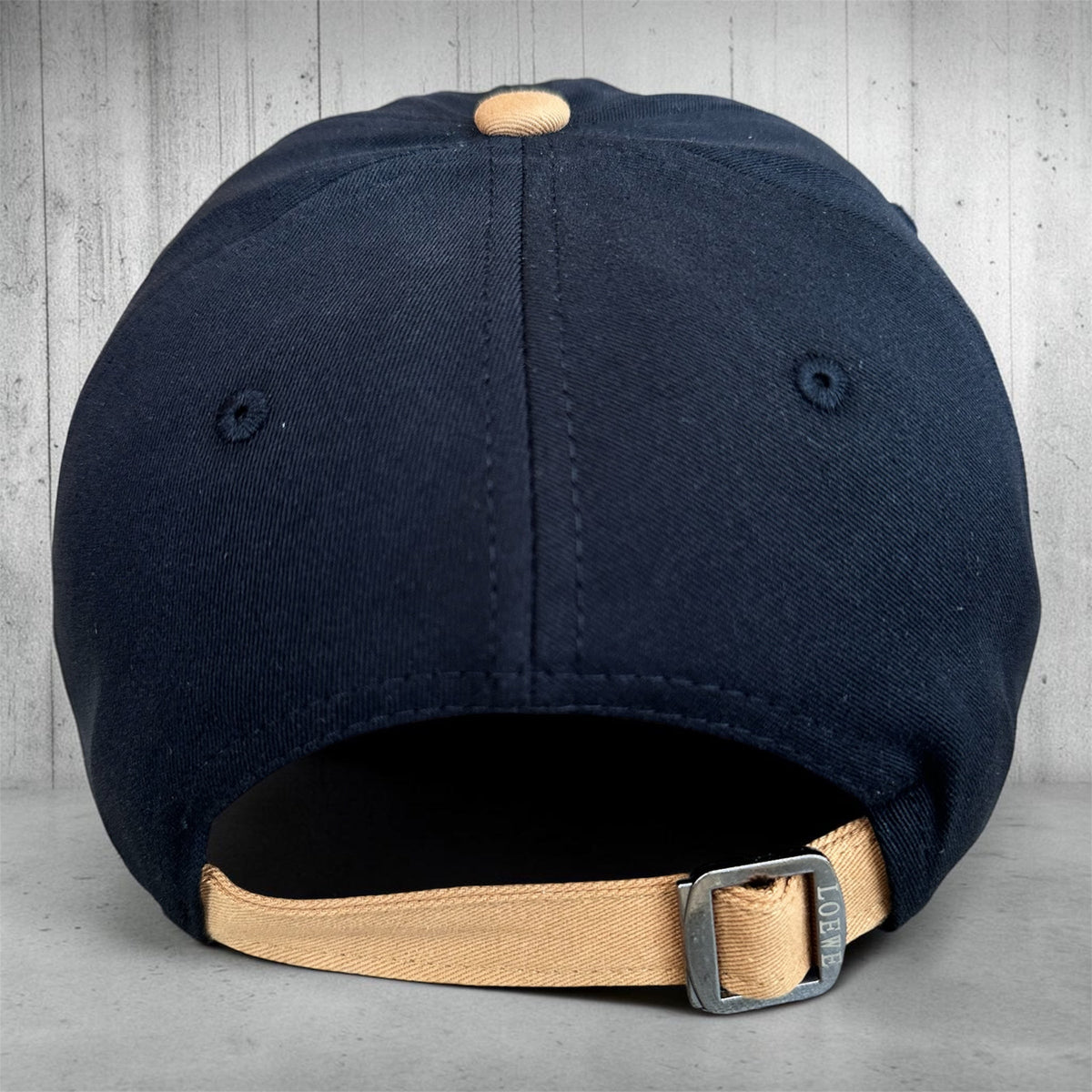 Casquette Loewe noir marron