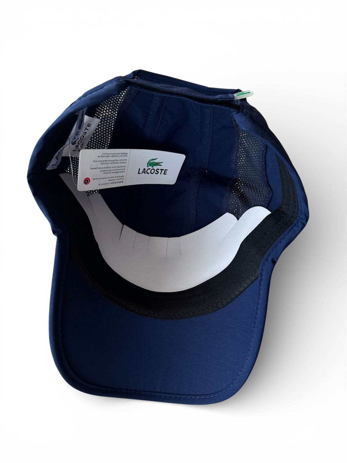 Casquette Lacoste bleu